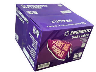 Engkanto 'Paint Me Purple' Ube Lager Case 330 mL x 16