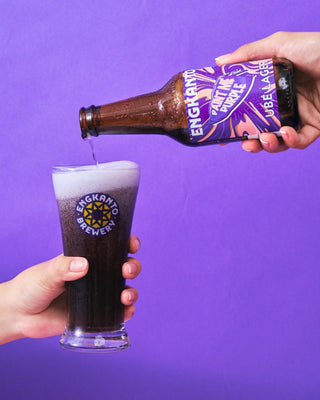 Engkanto 'Paint Me Purple' Ube Lager Case 330 mL x 16