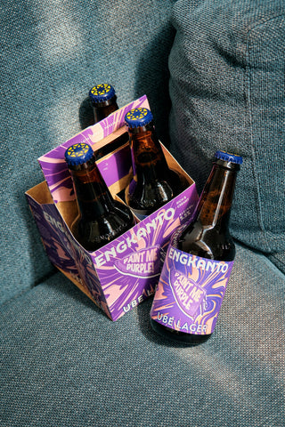 Engkanto 'Paint Me Purple' Ube Lager Case 330 mL x 16