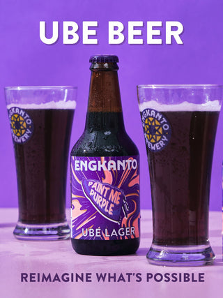 Engkanto 'Paint Me Purple' Ube Lager Case 330 mL x 16