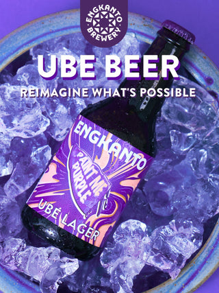 Engkanto 'Paint Me Purple' Ube Lager Case 330 mL x 16