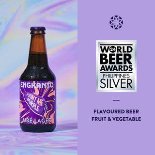 Engkanto 'Paint Me Purple' Ube Lager Case 330 mL x 16