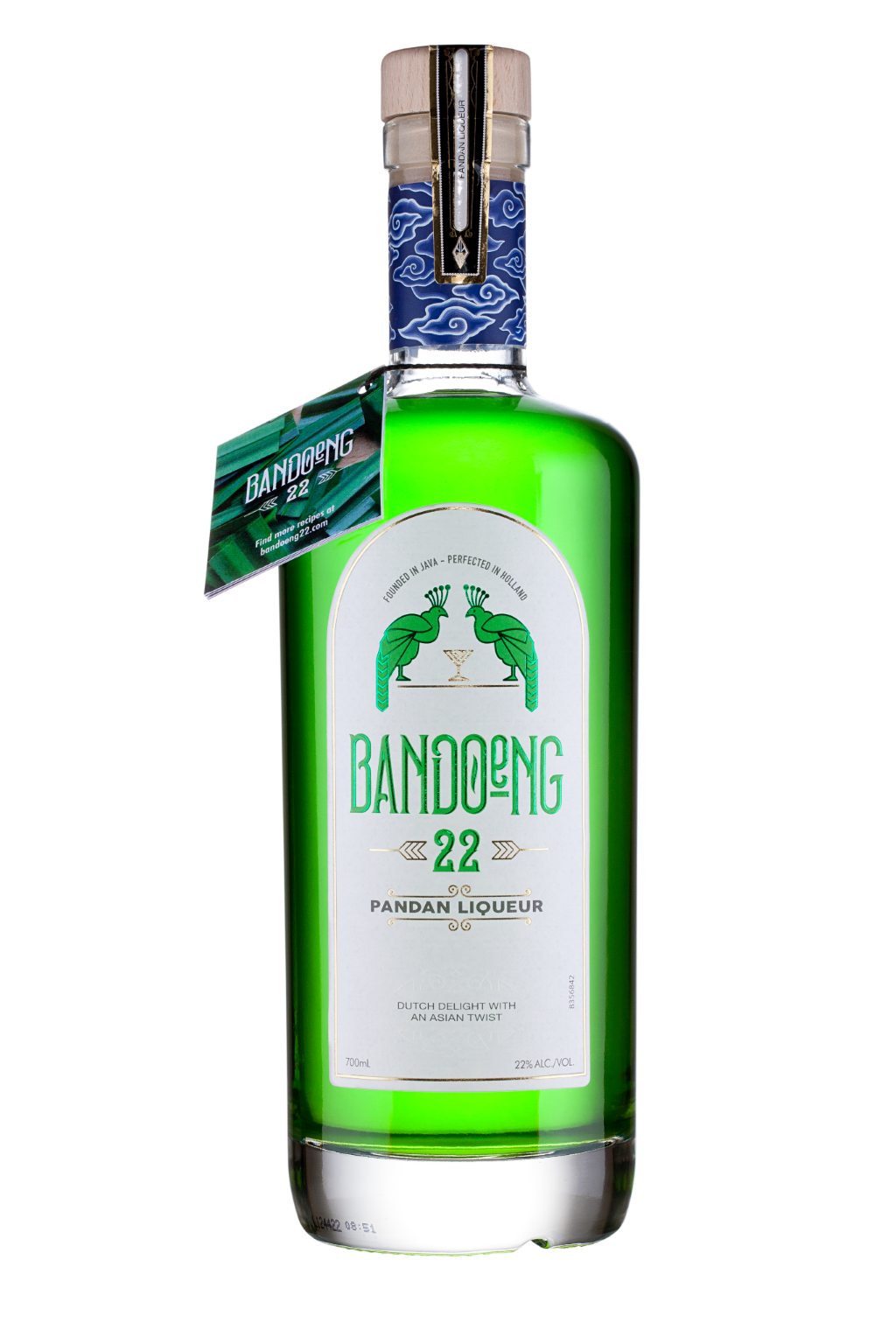 Bandoeng'22 Pandan Liqueur 700mL 22% available from 7000 Islands