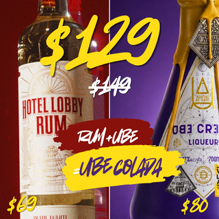 Ube Colada cocktail pack